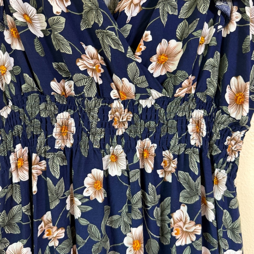 Kindred Anthropologie Floral Maxi Dress, Size 2X - Picture 3 of 10